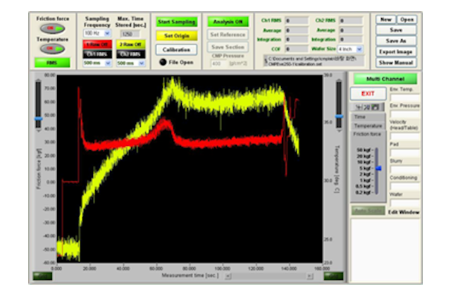 Интерфейс системы контроля окончания процесса